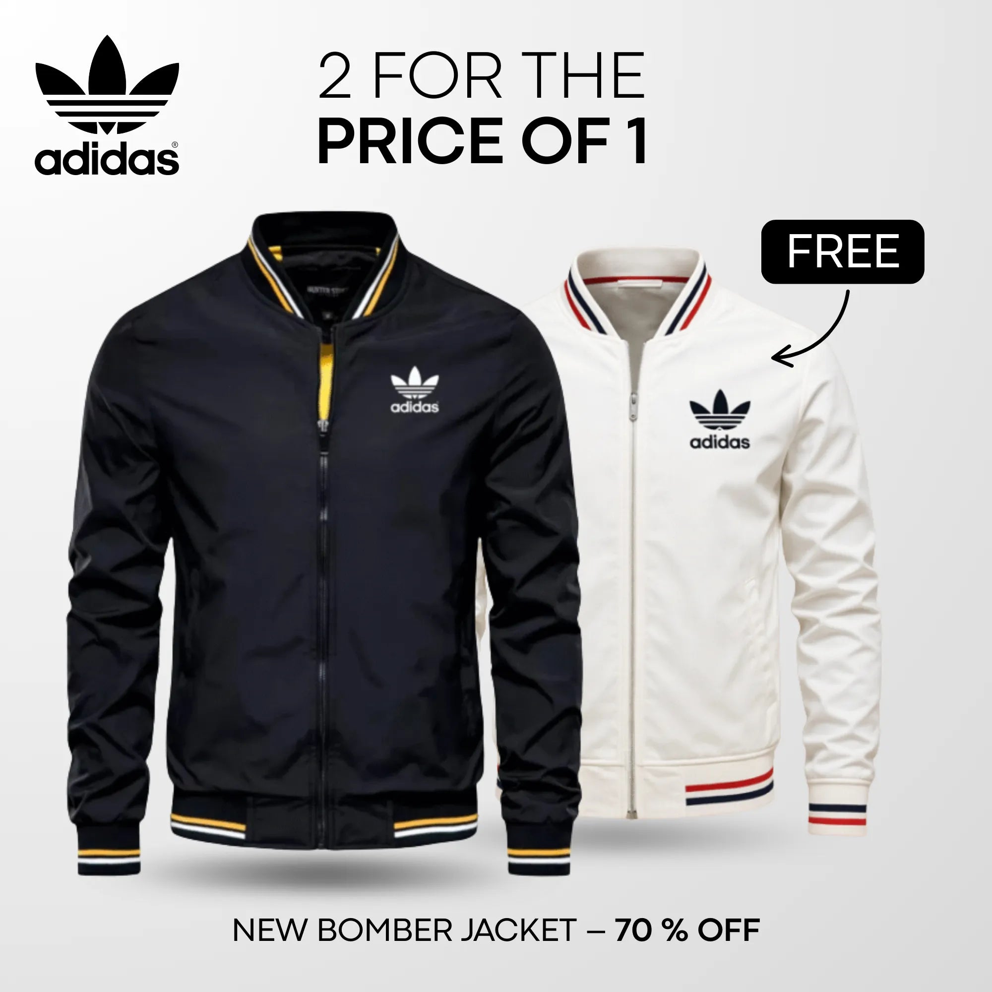 New Bomber Jacket (2 FOR THE PRICE OF 1)