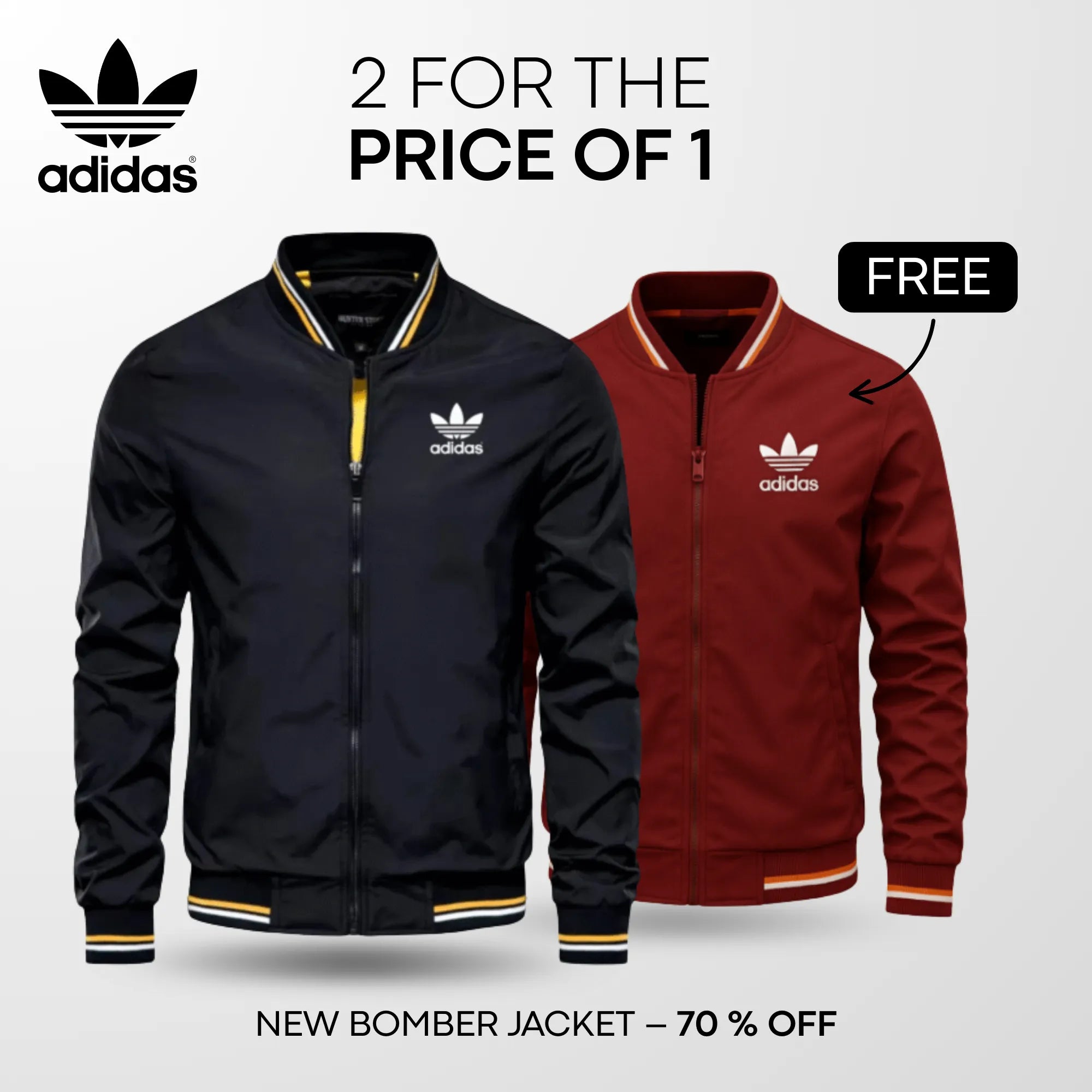 New Bomber Jacket (2 FOR THE PRICE OF 1)