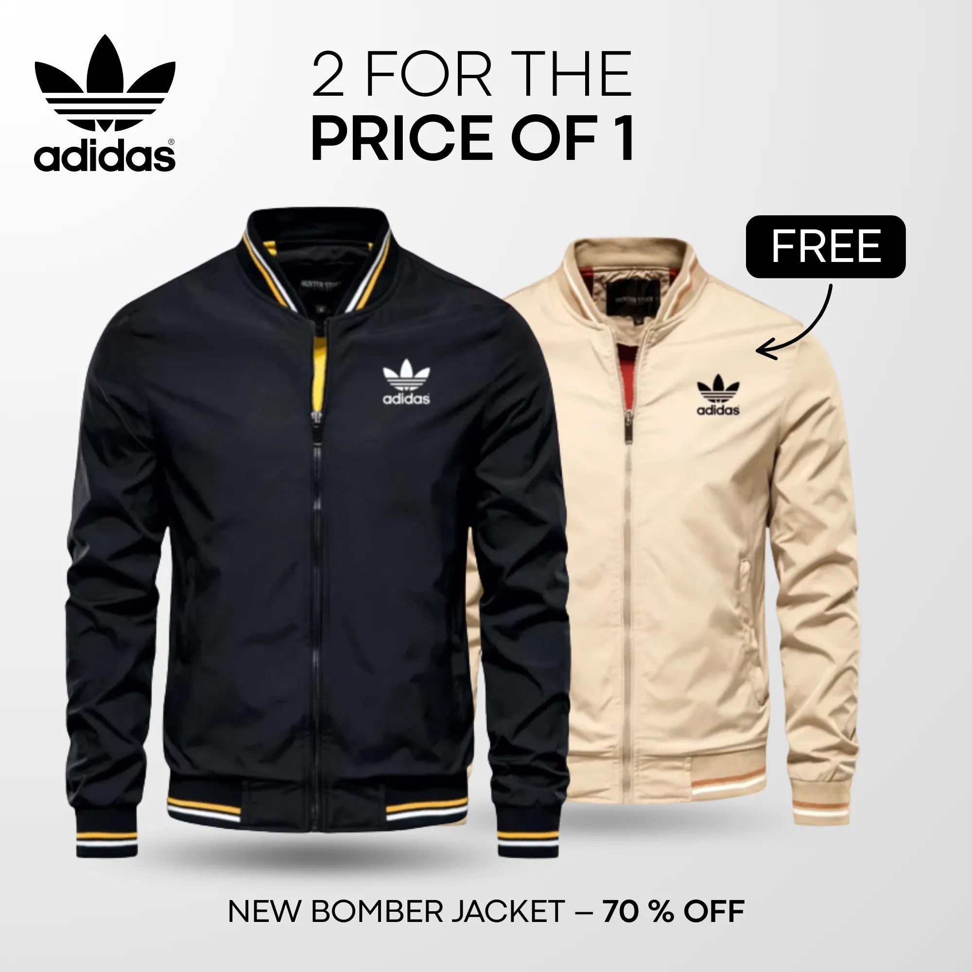 New Bomber Jacket (2 FOR THE PRICE OF 1)