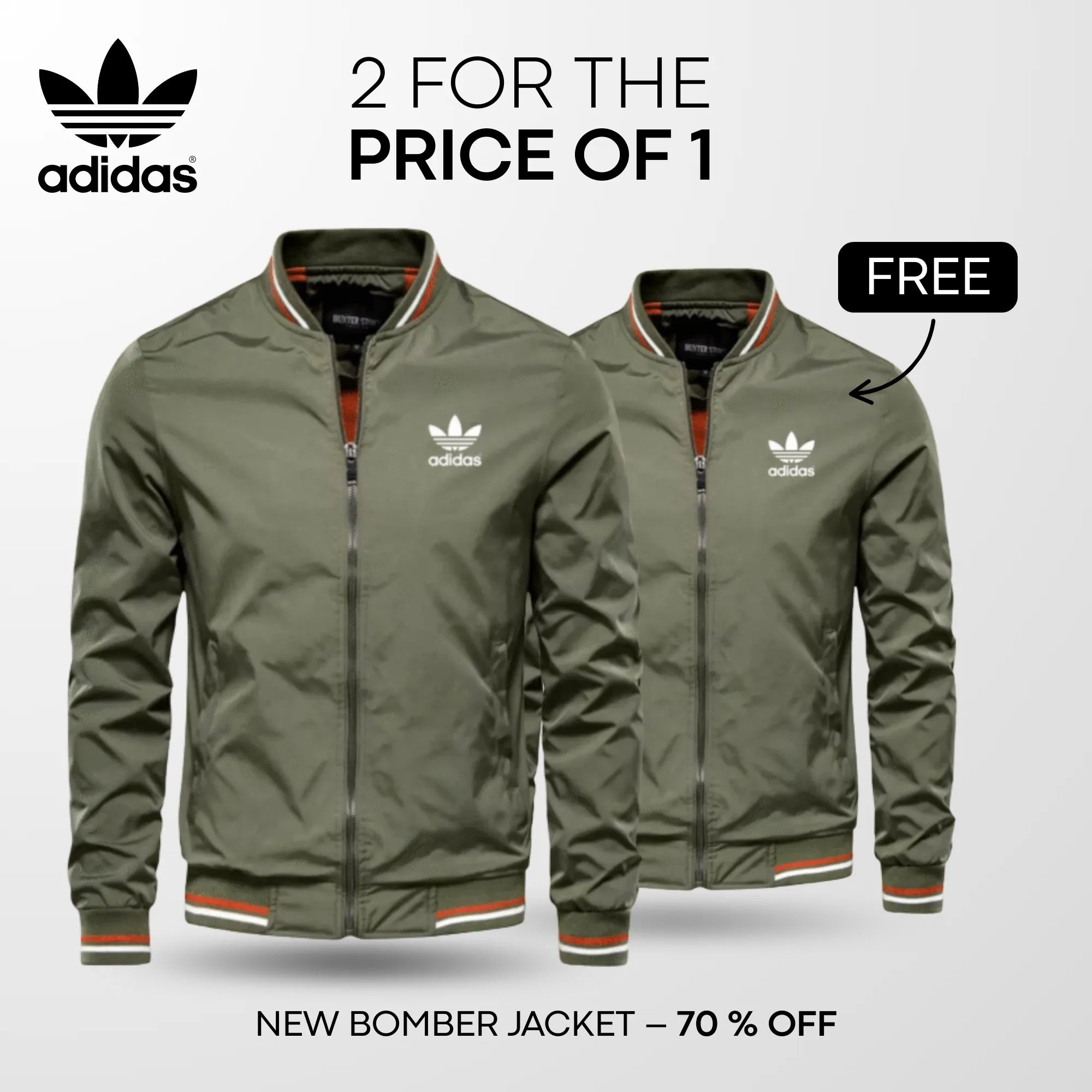 New Bomber Jacket (2 FOR THE PRICE OF 1)