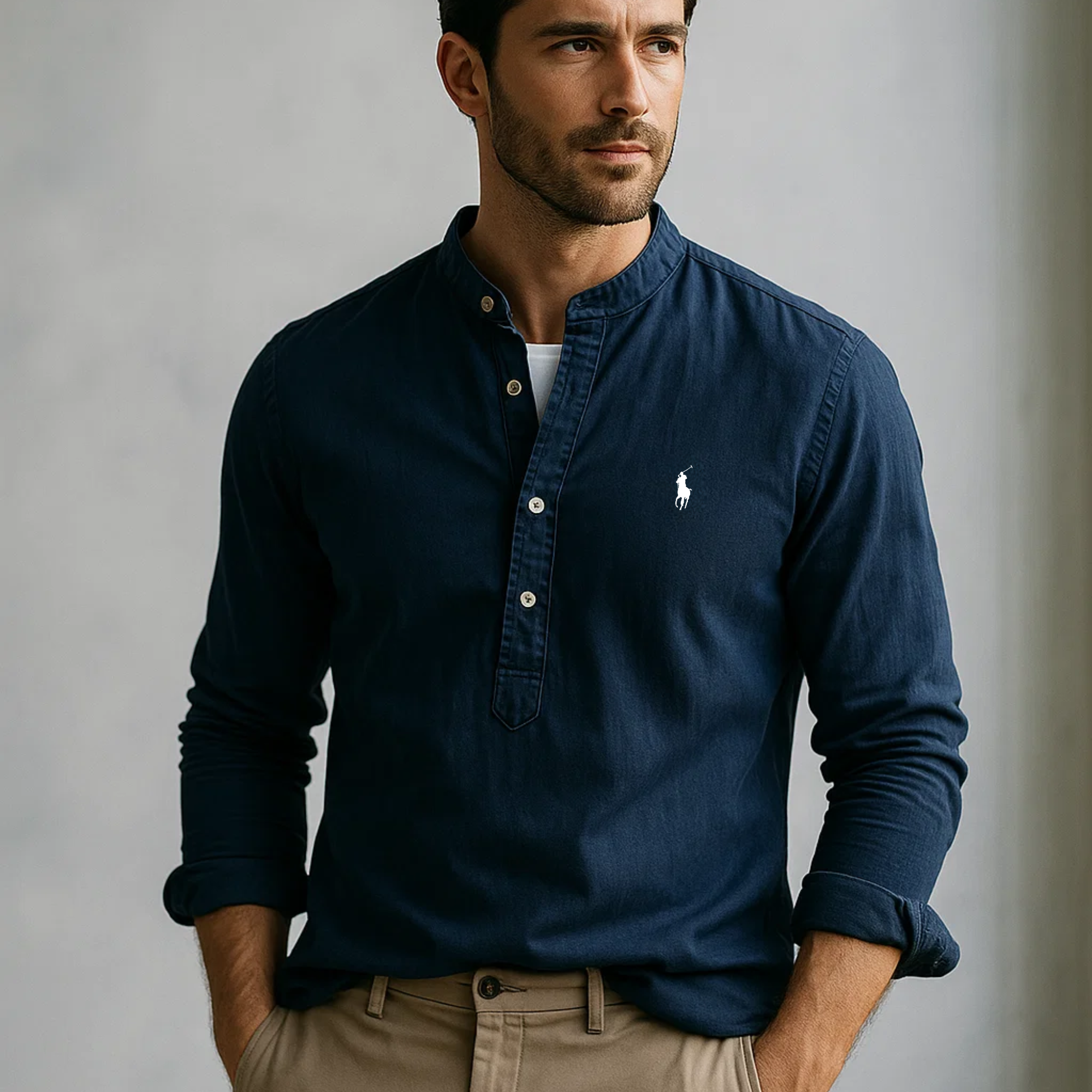 Relaxed Collar Shirt