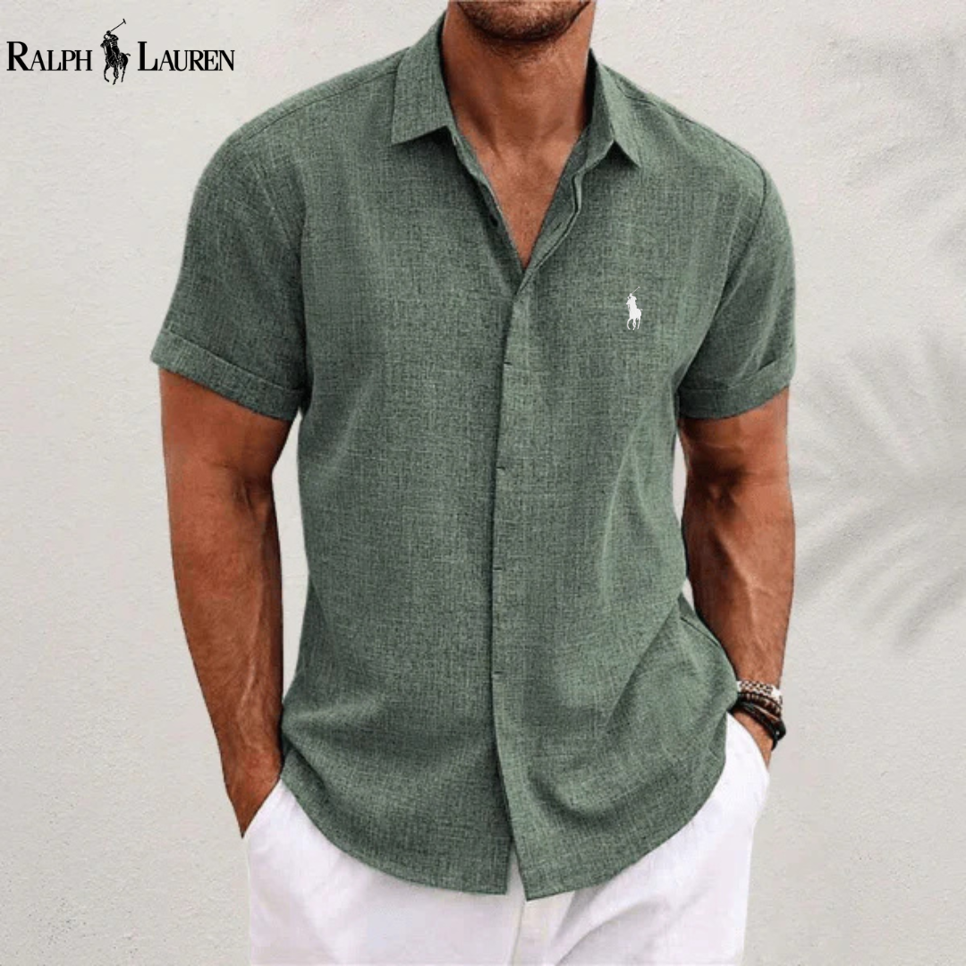 Classic Linen-Cotton Shirt