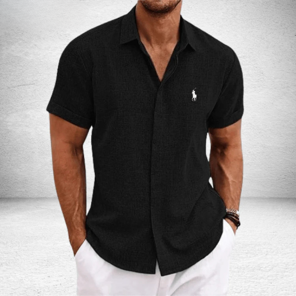 Classic Linen-Cotton Shirt