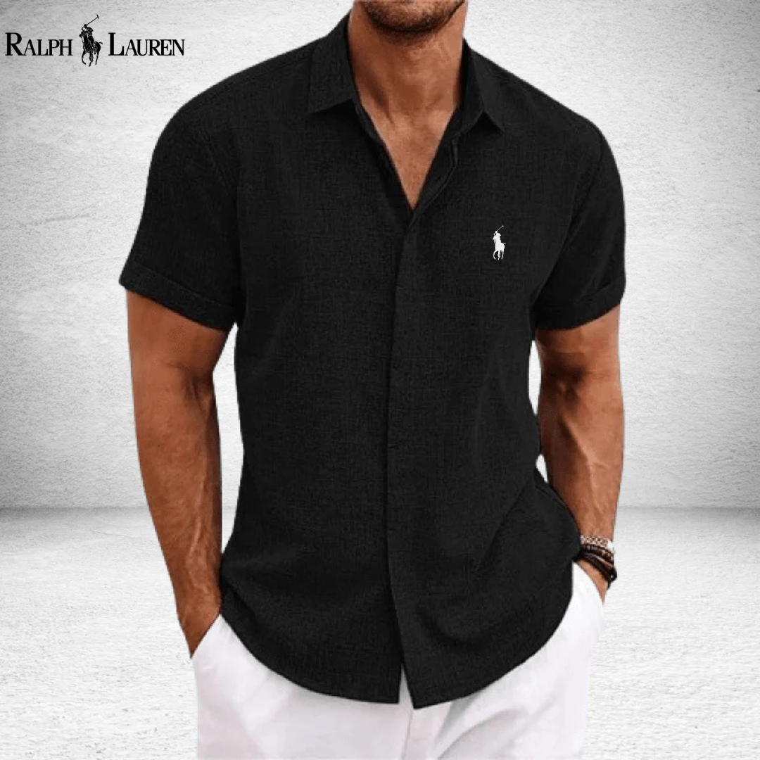 Classic Linen-Cotton Shirt