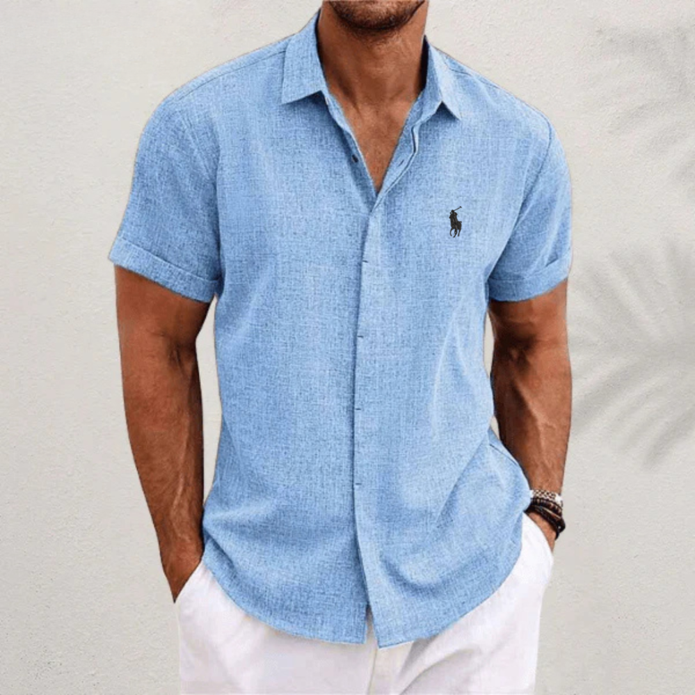 Classic Linen-Cotton Shirt
