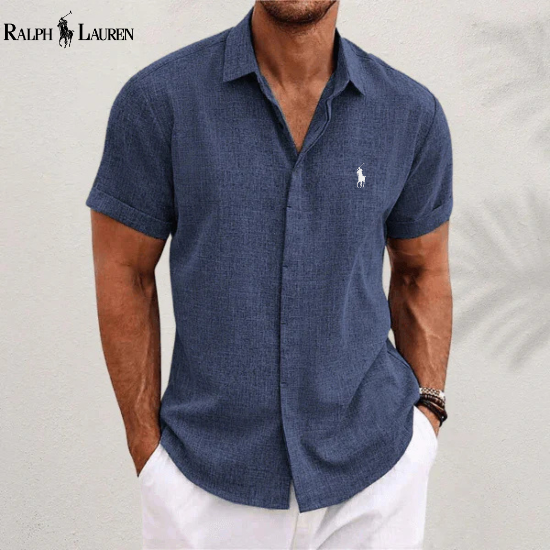 Classic Linen-Cotton Shirt