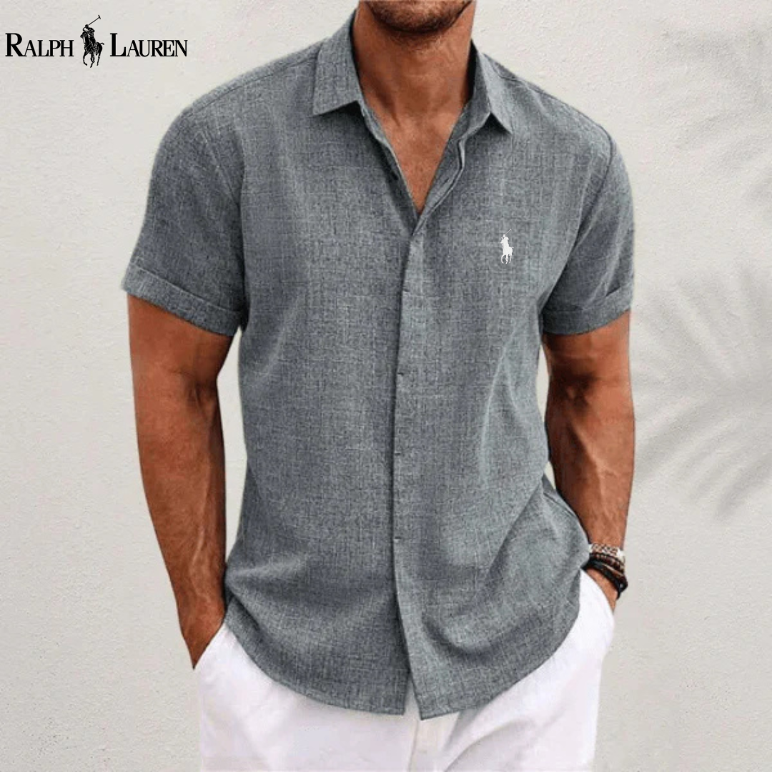 Classic Linen-Cotton Shirt