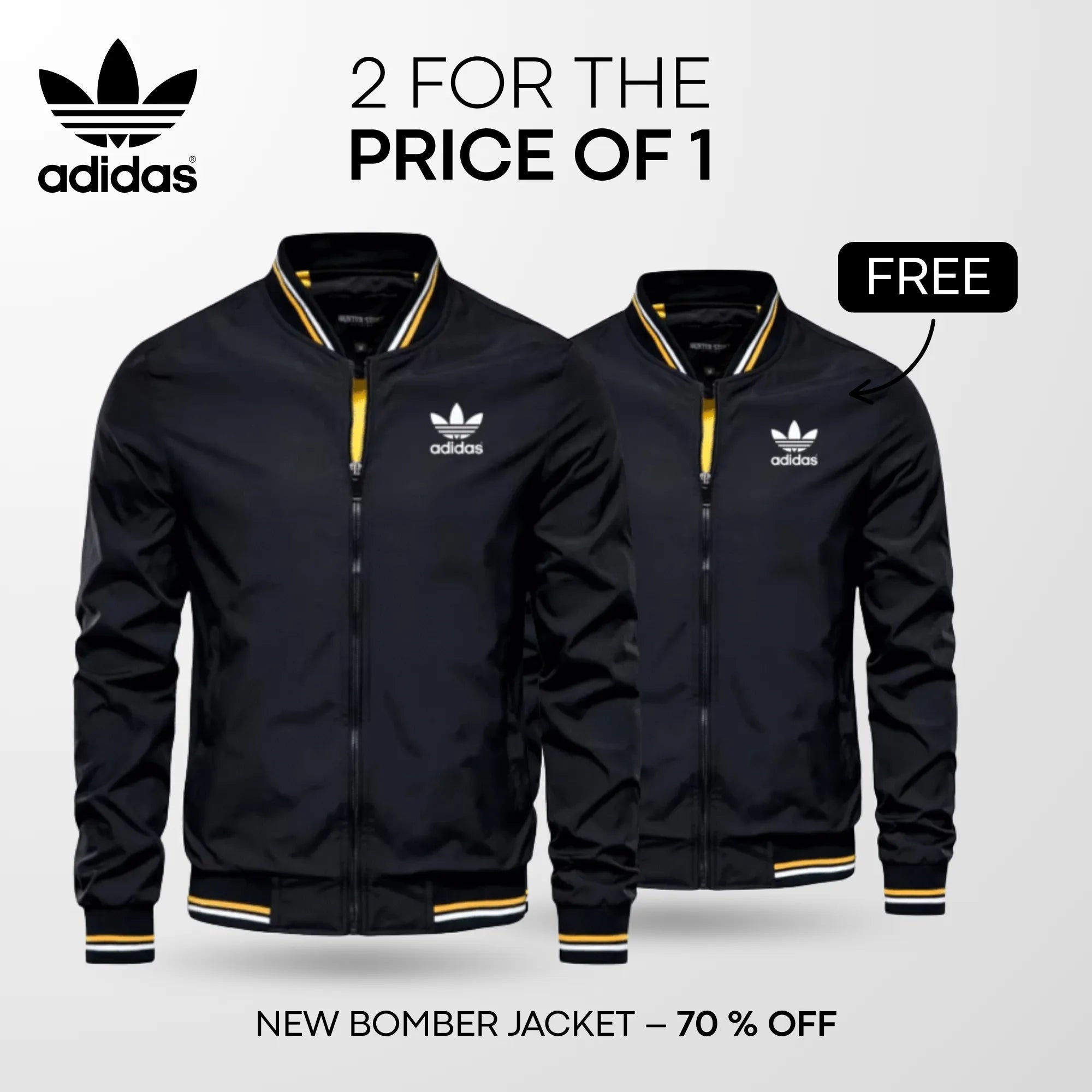 New Bomber Jacket (2 FOR THE PRICE OF 1)
