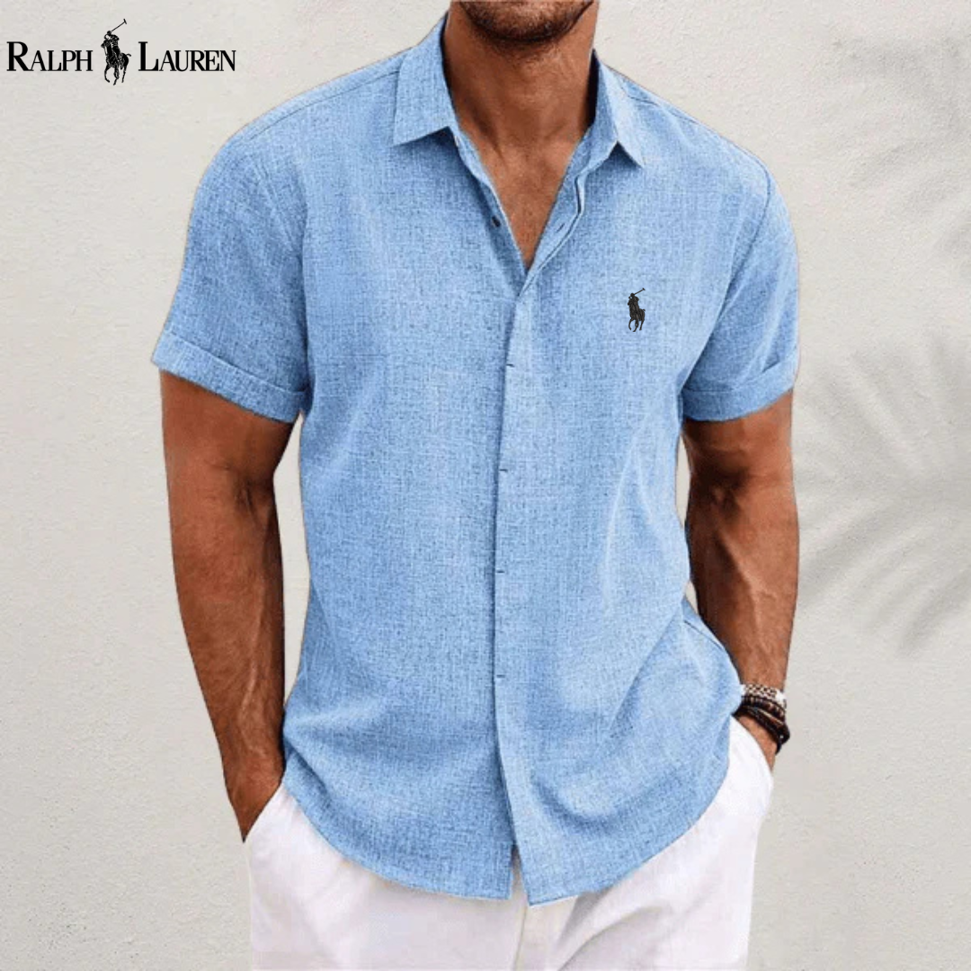Classic Linen-Cotton Shirt