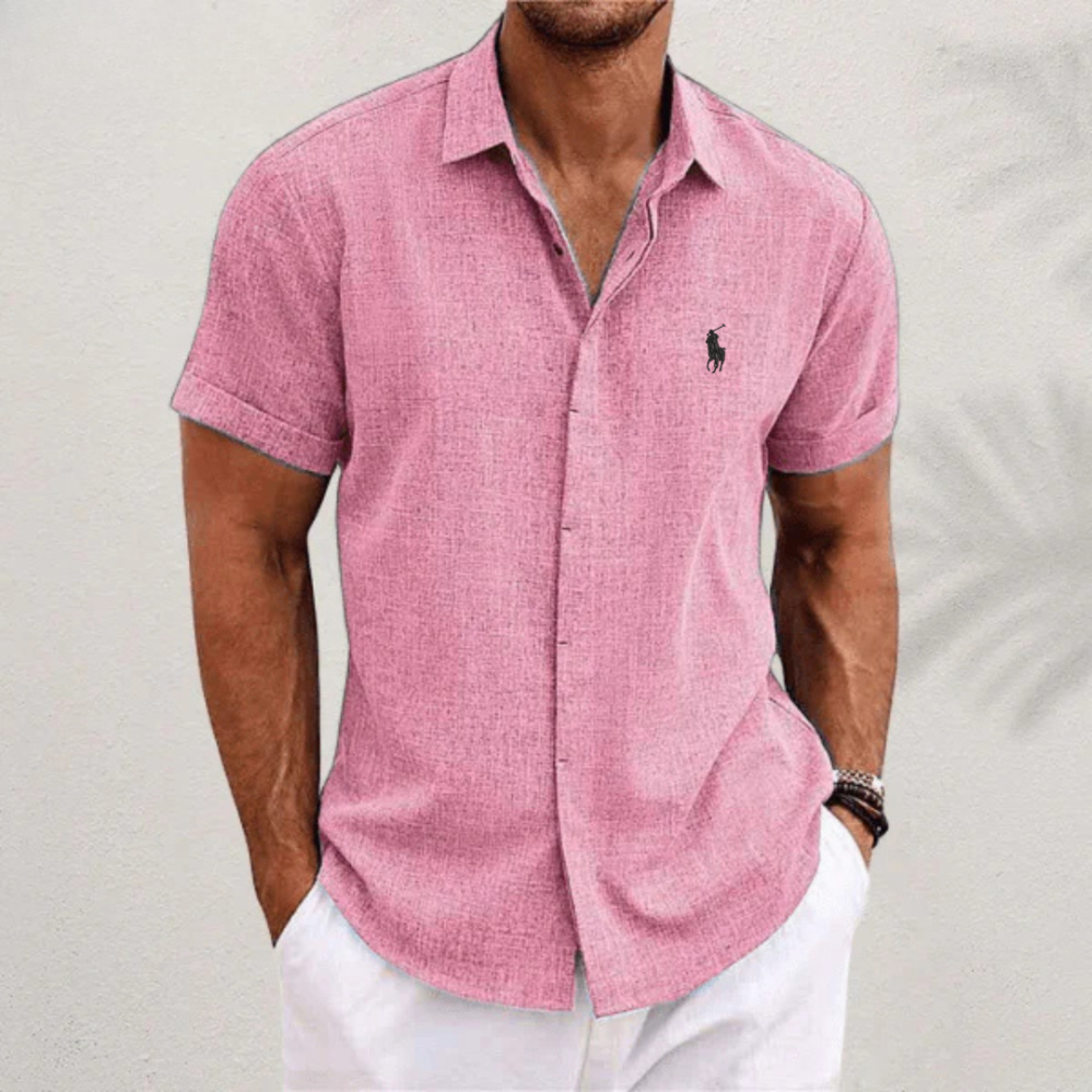 Classic Linen-Cotton Shirt