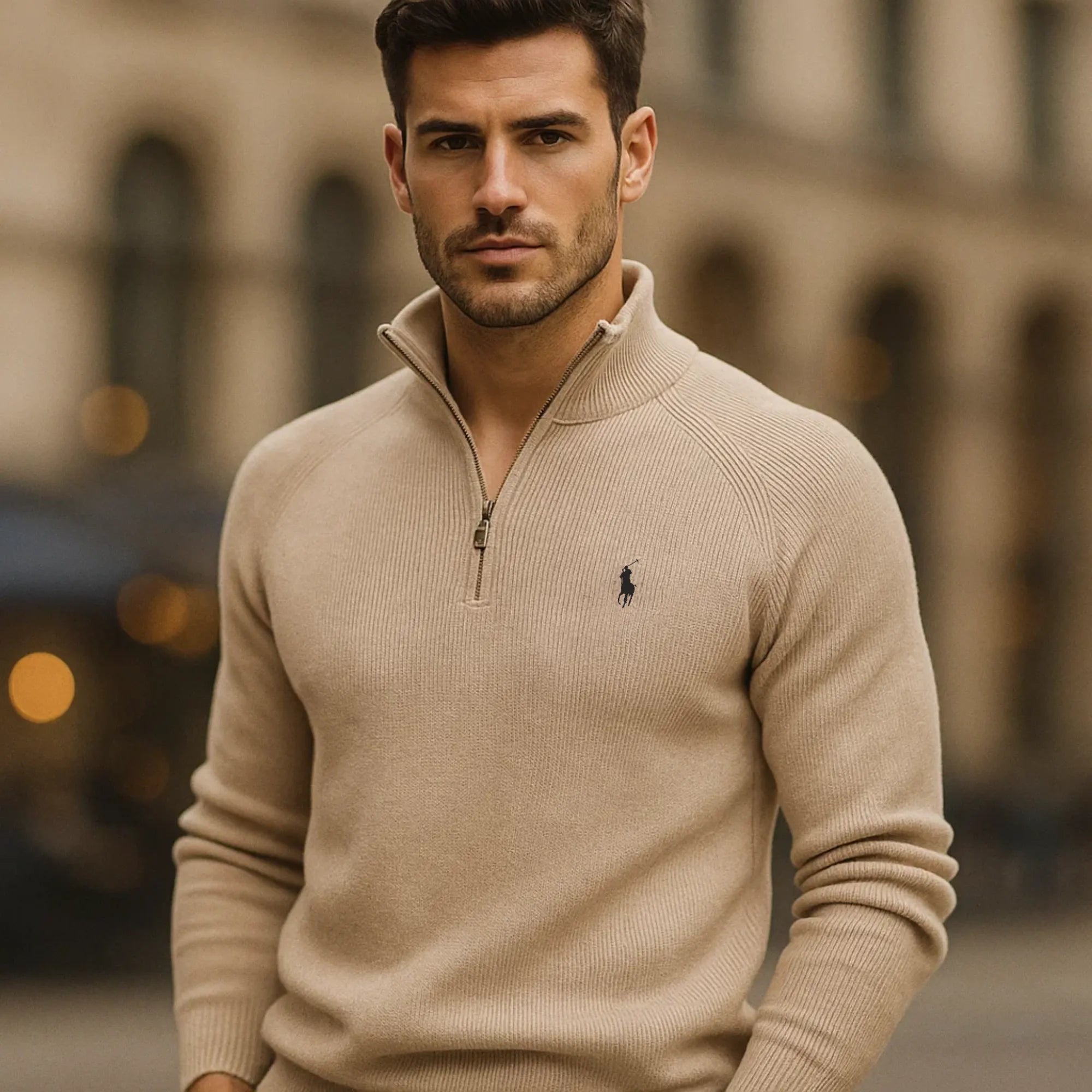 Jumper with Half Zip